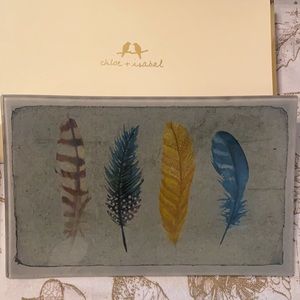 Enjoy the little things set plates trinket dish wall hanging plaques 8 items